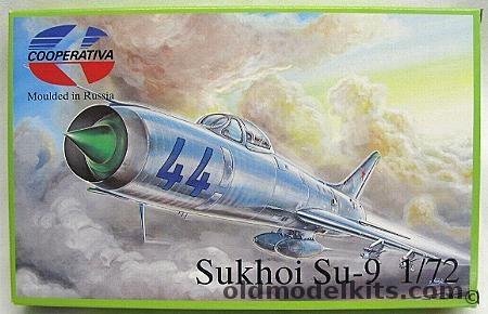 Cooperativa 1/72 Sukhoi Su-9 Fishpot B, R72006 plastic model kit